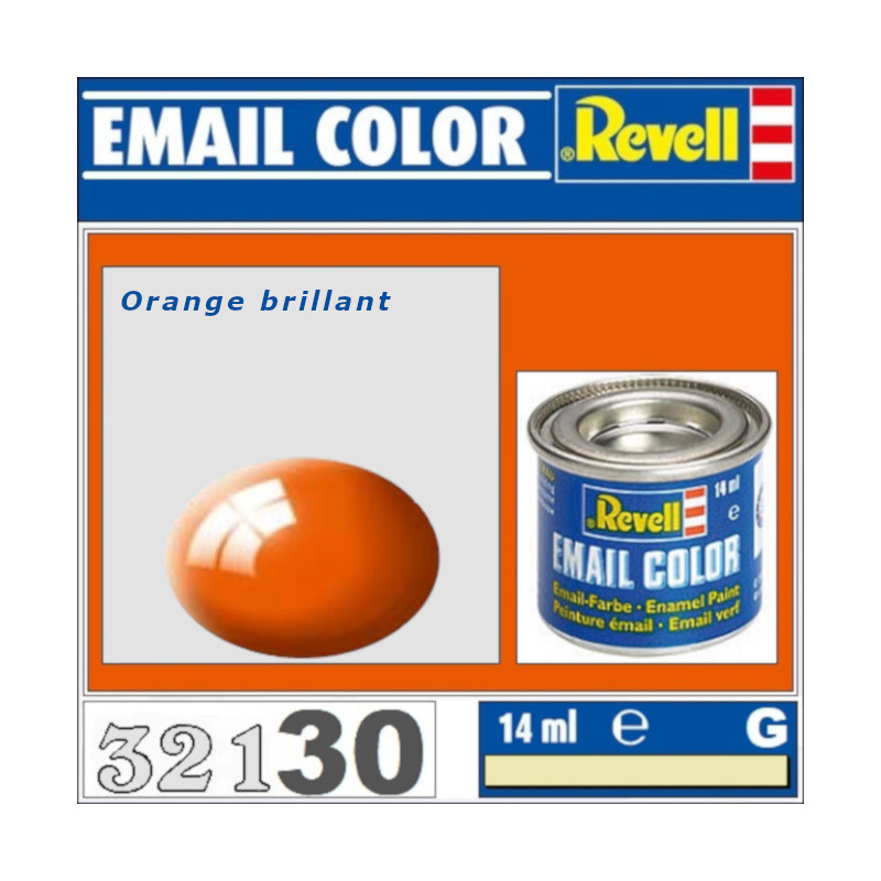Revell - 36130 - Peinture pour Maquette - Aqua Orange Brillant